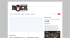Desktop Screenshot of legendaryrockinterviews.com